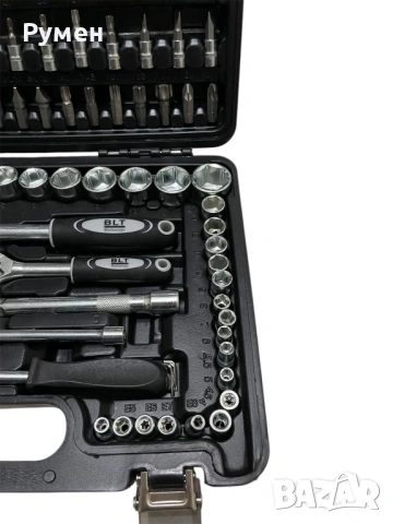 Гедоре 108 части 1/4“ &  3/8“  BLT Werkzeuge, снимка 3 - Гедорета - 53107134