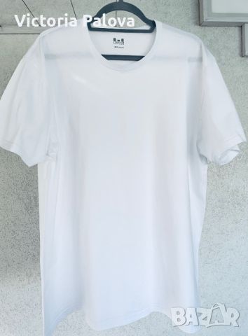 Бяла тениска PRESTIGE BY GÖTZBURG  унисекс, снимка 1 - Тениски - 46259623