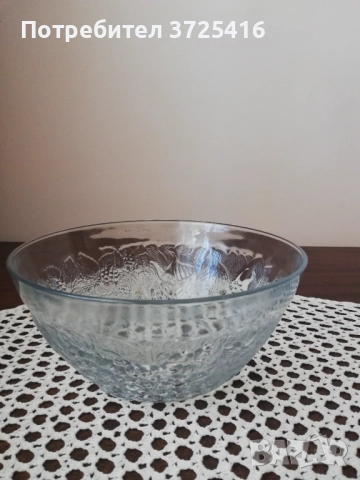 Стъклена купа, снимка 3 - Други - 51725537