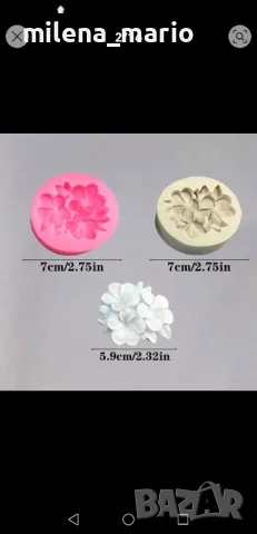 силиконов молд Франджипани, снимка 2 - Други - 49646359