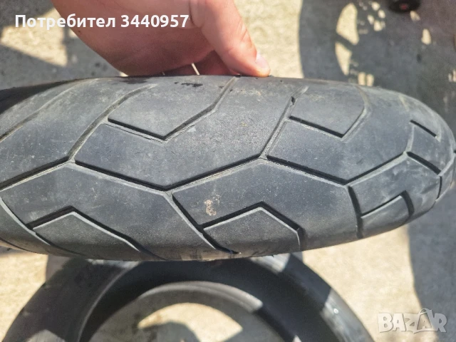 Гуми 180 55 ZR17 и 120 70 R17, снимка 3 - Гуми и джанти - 50631219