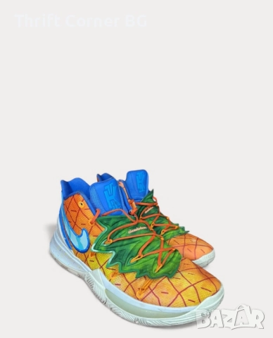 Nike x Spongebob Kyrie 5 2019 оригинални маратонки , 42 номер, снимка 3 - Маратонки - 52243957