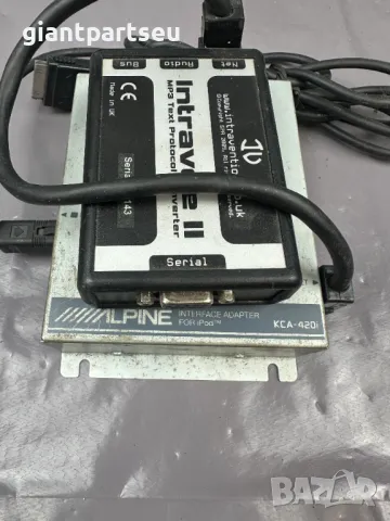 ИНТЕРФЕЙС ALPINE АДАПТЕР за IPHONE IPAD IPOD БМВ BMW KCA-420i, снимка 2 - Части - 49118746