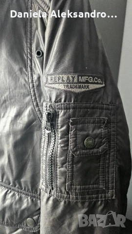 REPLAY  оригинално зимно яке М, снимка 4 - Якета - 52243115