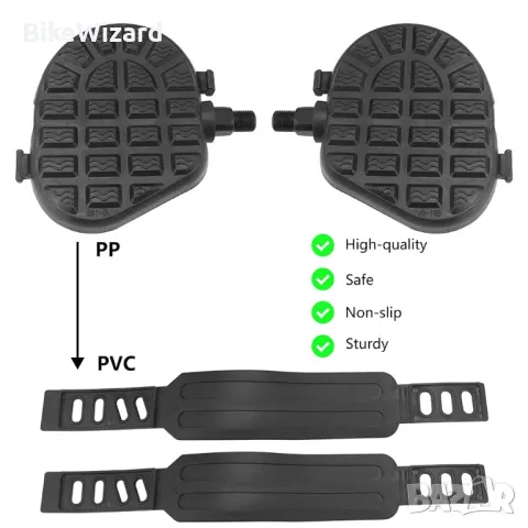 Комплект педали за велоергометър НОВИ, снимка 5 - Други спортове - 48072602