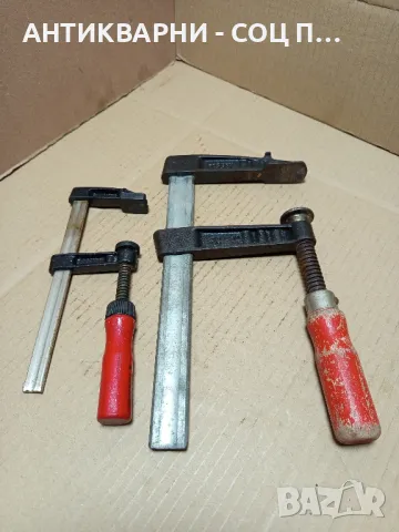 Комплект Стари Дърводелски Стяги Стяга.