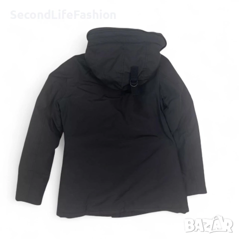 Дамско яке с качулка AIRFORCE, размер XS черно, снимка 7 - Якета - 52859223