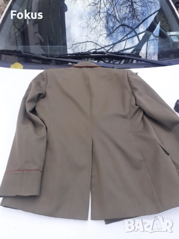 Стара военна Соц. куртка - униформа, снимка 6 - Антикварни и старинни предмети - 52695517