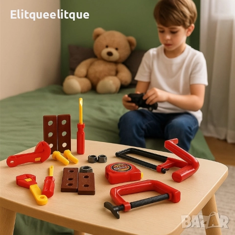 Комплект детски инструменти Deluxe Tool Set, снимка 3 - Други - 52166814