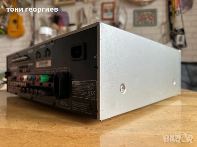 Усилвател TEAC A 10D  - AV RECEIVER TEAC / TASCAM, снимка 10 - Ресийвъри, усилватели, смесителни пултове - 53889748