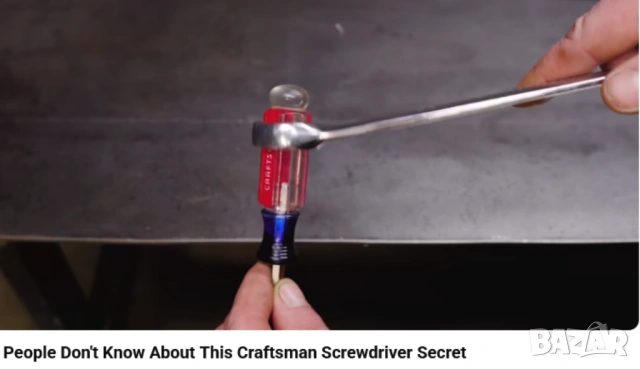 Оригинал CRAFTSMAN Американска Професионална ОТВЕРТКА Звезда + PH3x155-260 мм USA Инструменти БАРТЕР, снимка 3 - Отвертки - 52909027