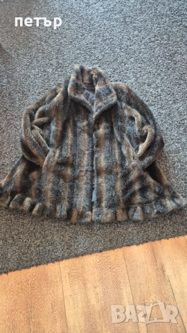 Дамско палто еко кожа