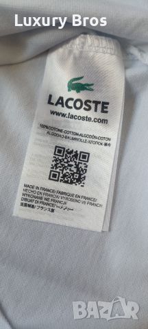 Мъжки тениски Lacoste, снимка 6 - Тениски - 45796124
