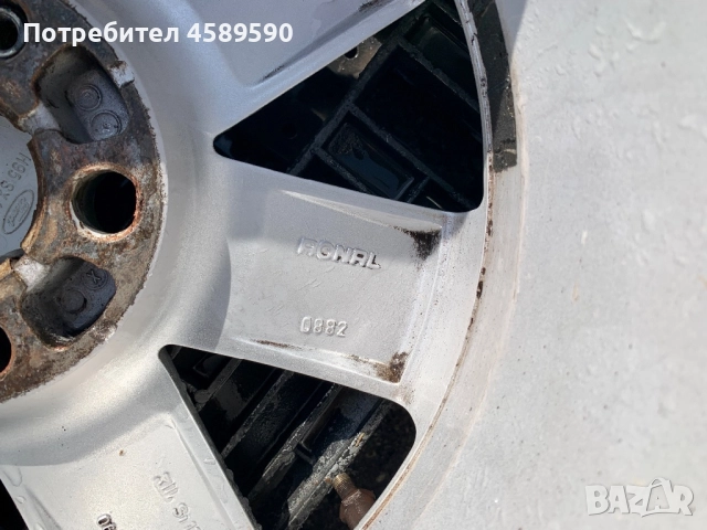4бр.Алуминиеви джанти RONAL 16цола 5x108 за Ford Kuga,Focus,Connect,C-Max,Mondeo, снимка 15 - Гуми и джанти - 52136489