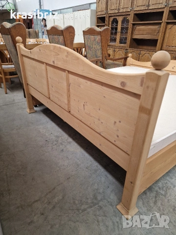 Масивна Спалня-215/190см-внос от Германия!, снимка 4 - Спални и легла - 53945735