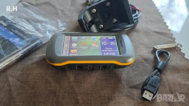 GPS Навигация Garmin Montana 600 със зареждаща стойка RAM монтаж, снимка 4 - Garmin - 52845635