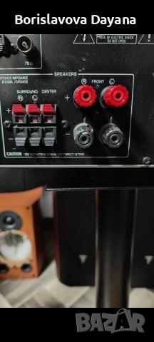 Аудио Ресивър + тонколони Yamaha , снимка 10 - Ресийвъри, усилватели, смесителни пултове - 53940015