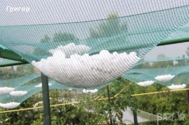 Мрежа против градушка и за засенчване!!!, снимка 6 - Други стоки за дома - 53673749