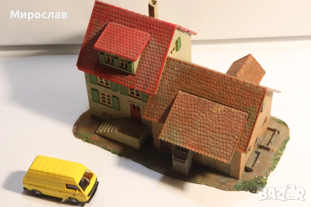 FALLER? KIBRI? VOLLMER? H0 1/87 СГРАДА КЪЩА ВАГОН ВЛАК ЖП, снимка 7 - Влакчета, самолети, хеликоптери - 53742858