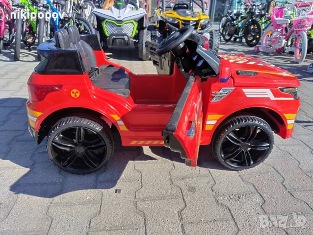 POLICE акумулаторен джип SQUAD червен, снимка 4 - Други - 53849922