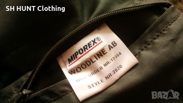 WOODLINE SWEDEN OUTDWEAR MIPOREX Jacket размер 50 / L яке с безшумна материя - 981, снимка 15 - Якета - 45586781