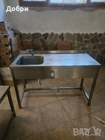 Плот с мивки от неръждаема стомана, снимка 3 - Обзавеждане на кухня - 52450467