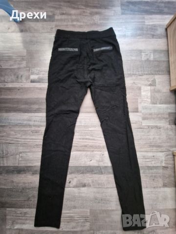 Дамски панталон черен, снимка 2 - Панталони - 45206569