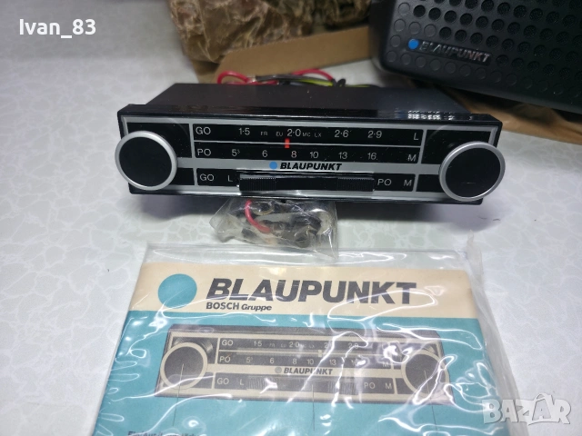 Ново авто радио с тонколона Blaupunkt , снимка 2 - Аксесоари и консумативи - 53566330