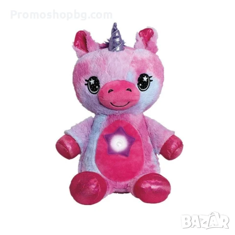 Плюшена играчка проектор на звездно небе, Бяла или Розова