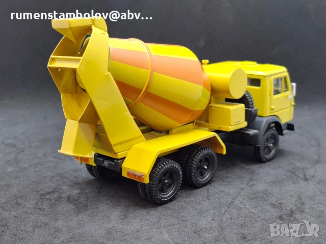 КамАЗ 55111 - Бетоновоз, конверсия на база 5511, Елекон, Арек, снимка 7 - Колекции - 53481393