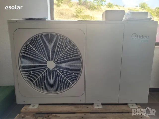 Термопомпа Midea, R32, 8 kw, снимка 1 - Климатици - 46828794