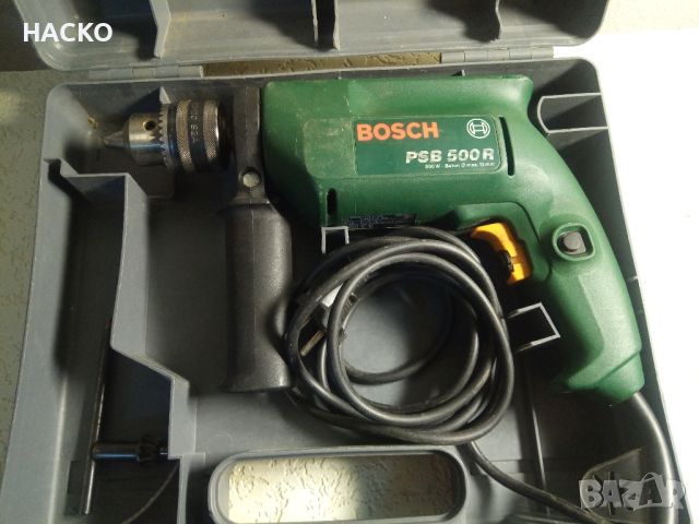 Ударна Бормашина BOSCH PSB 500 R Швейцария, снимка 3 - Бормашини - 46544956