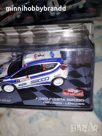 Toyota Corolla WRC Ford Fiesta S2000 Citroen DS 3 R3 Rally Monte Carlo 1.43 Eaglemoss , снимка 13 - Колекции - 46681916