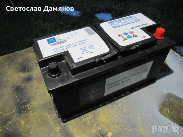 Оригинален немски акумулатор 95ah 850 ампера