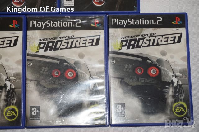 Игри за PS2 NFS Underground 1 2/NFS Most Wanted/NFS Carbon/NFS Pro Street, снимка 5 - Игри за PlayStation - 45788737