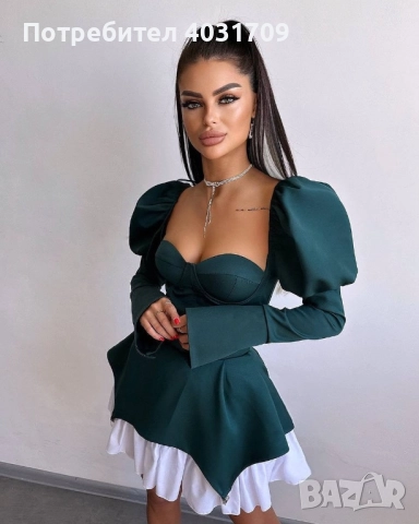 Дамска рокля , снимка 2 - Рокли - 52660753