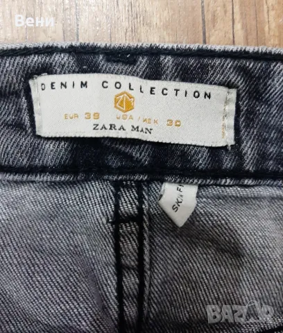 Мъжки дънки ZARA - размер EUR 38/USA 30, снимка 3 - Дънки - 47648756