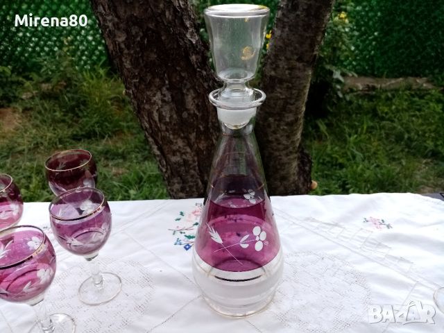 Стар български сервиз за ракия, снимка 6 - Сервизи - 46801354