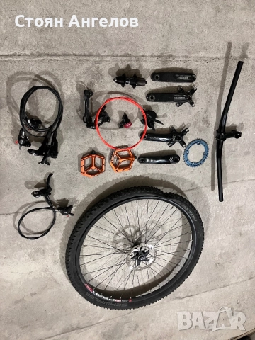 НАМАЛЕНИЕ НА ВСИЧКОВело части колело на части курбели капла спирачки, снимка 5 - Части за велосипеди - 52119647