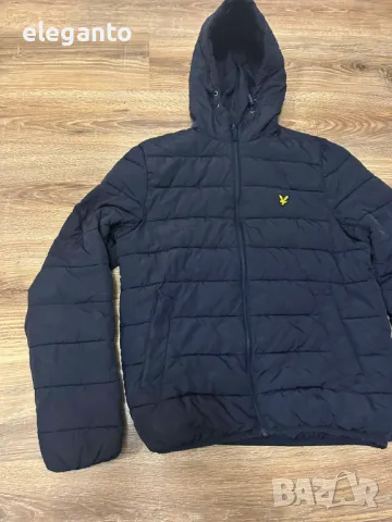 Lyle & Scott изолирано зимно мъжко яке размер S, снимка 6 - Якета - 48631623