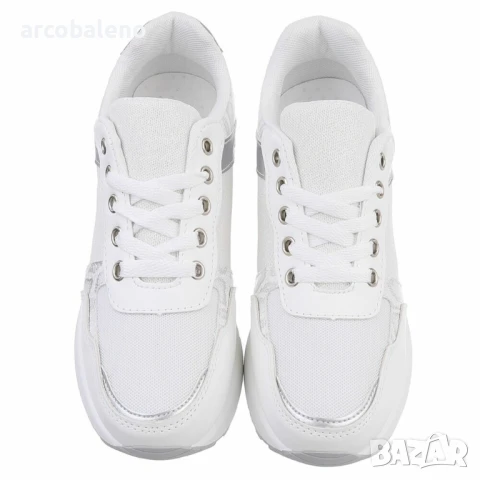 Дамски кецове на танкетка, 3цвята , снимка 5 - Кецове - 48825038