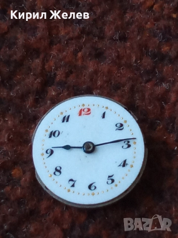 Механизъм с циферблат от стар ръчен часовник 51394, снимка 5 - Мъжки - 52252822