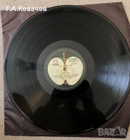 Грамофонна плоча The Beatles let it be 1970, снимка 7 - Грамофонни плочи - 54097148