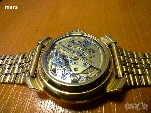 Bulova Ecology United Colors of Benetton By Bulova Automatic Open Heart BN596, снимка 6 - Мъжки - 51974239