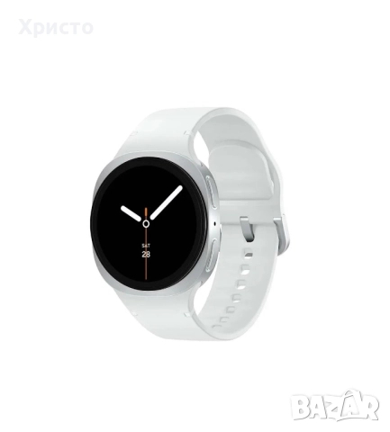 НОВ!!! Смарт часовник Samsung Galaxy Watch8, 40mm LTE, Silver 