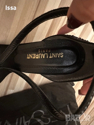 Обувки на ток YSL, снимка 3 - Дамски обувки на ток - 52404355