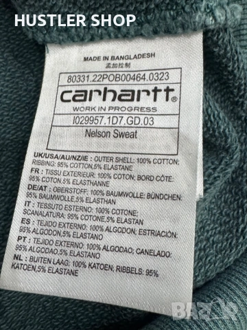 Мъжка блуза CARHARTT. Размер 2XL, снимка 9 - Блузи - 53066122