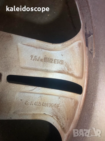 Оригинални джанти с гуми за G класа W463, снимка 2 - Гуми и джанти - 52772978