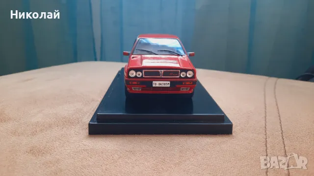 1990 LANCIA DELTA 2.0i HF INTEGRALE 16V *ДЕФЕКТ 1:24 Fabbri Diecast Колекционерски модел количка, снимка 3 - Колекции - 49238429