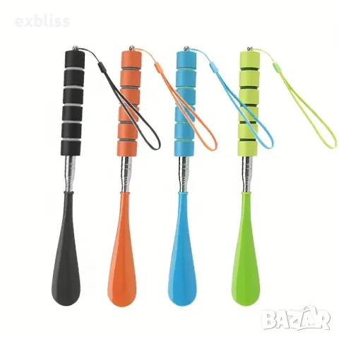 Алуминиева телескопична обувалка за обувки, снимка 5 - Други - 50223794